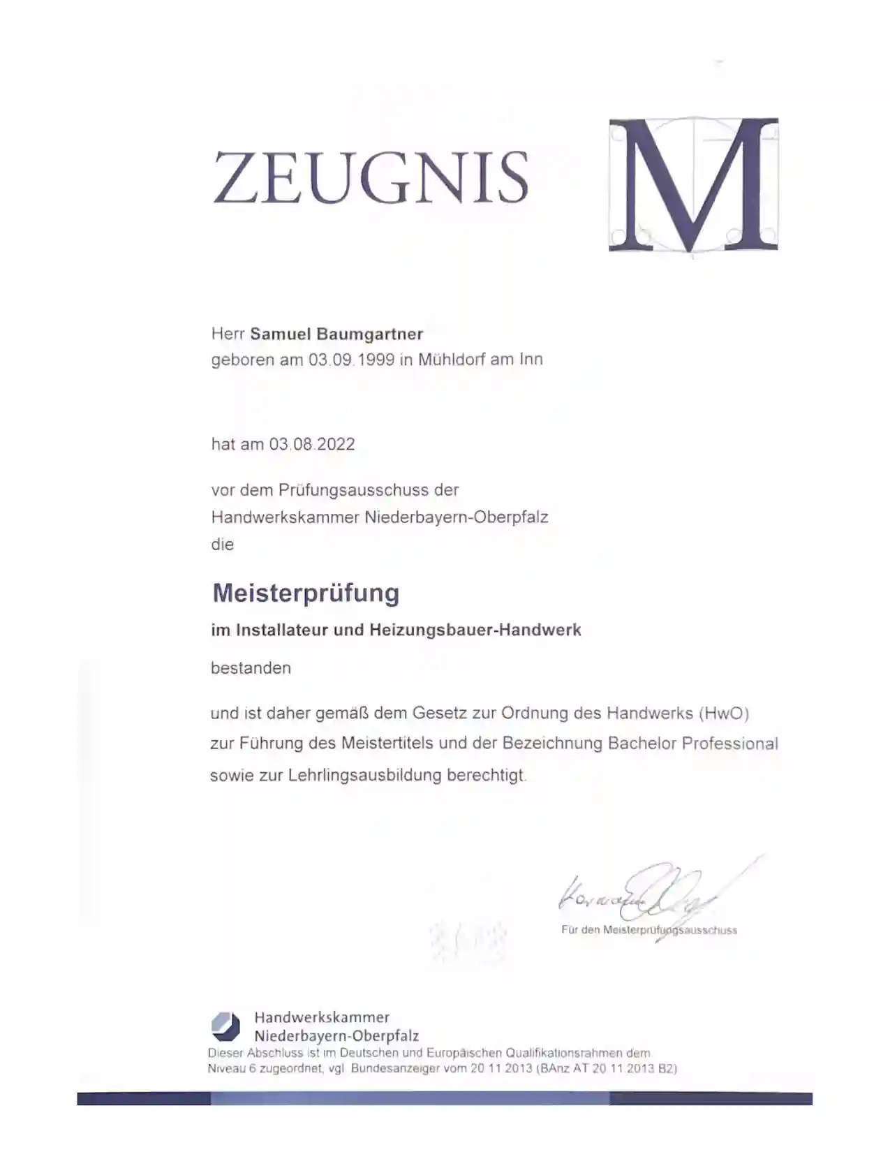 Meisterbrief