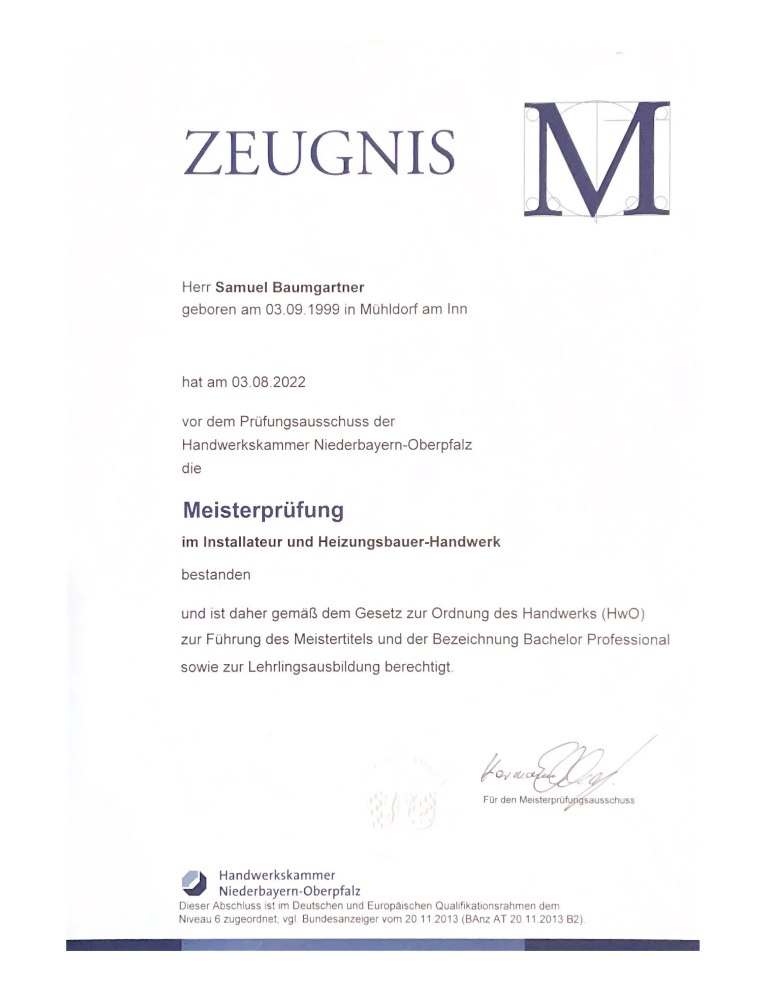 Meisterbrief